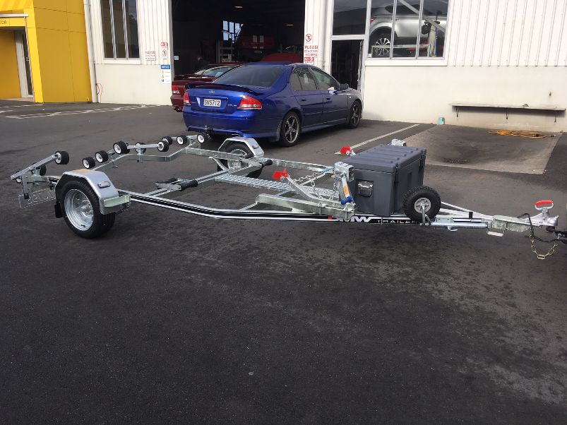 Double Jetski Storage Bin DMW Trailers